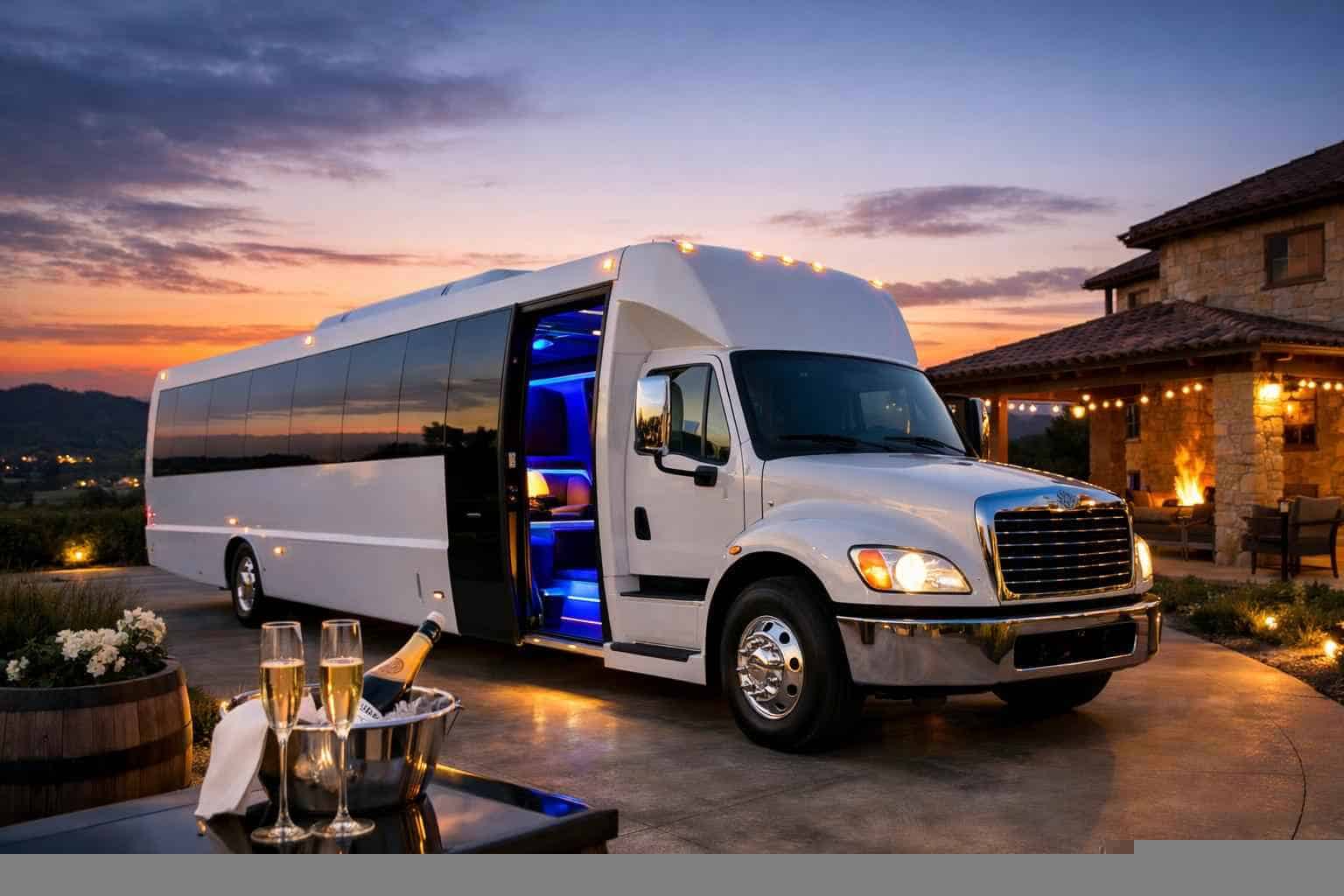 White Party Bus Service Boerne TX