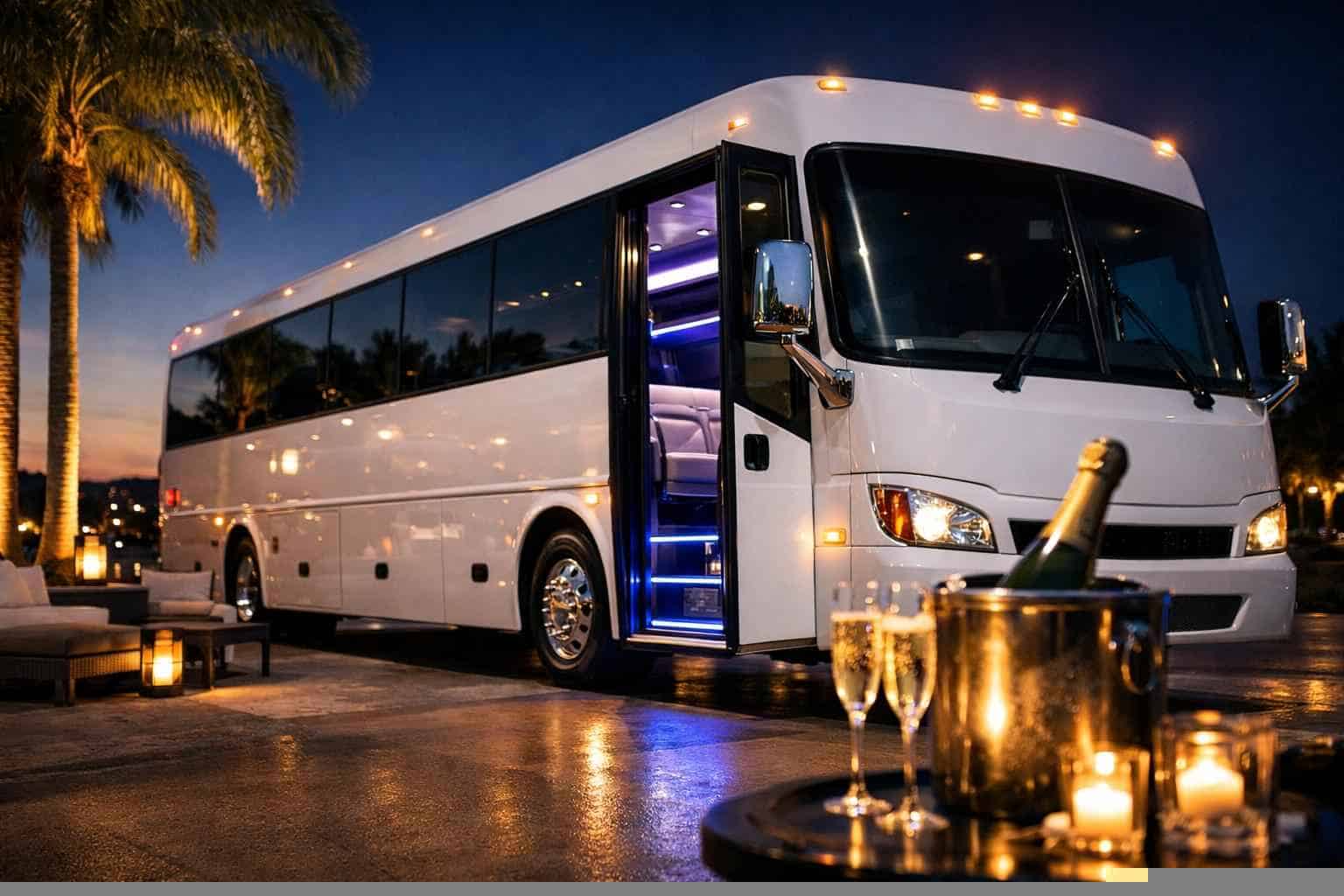 White Party Bus Service Converse TX