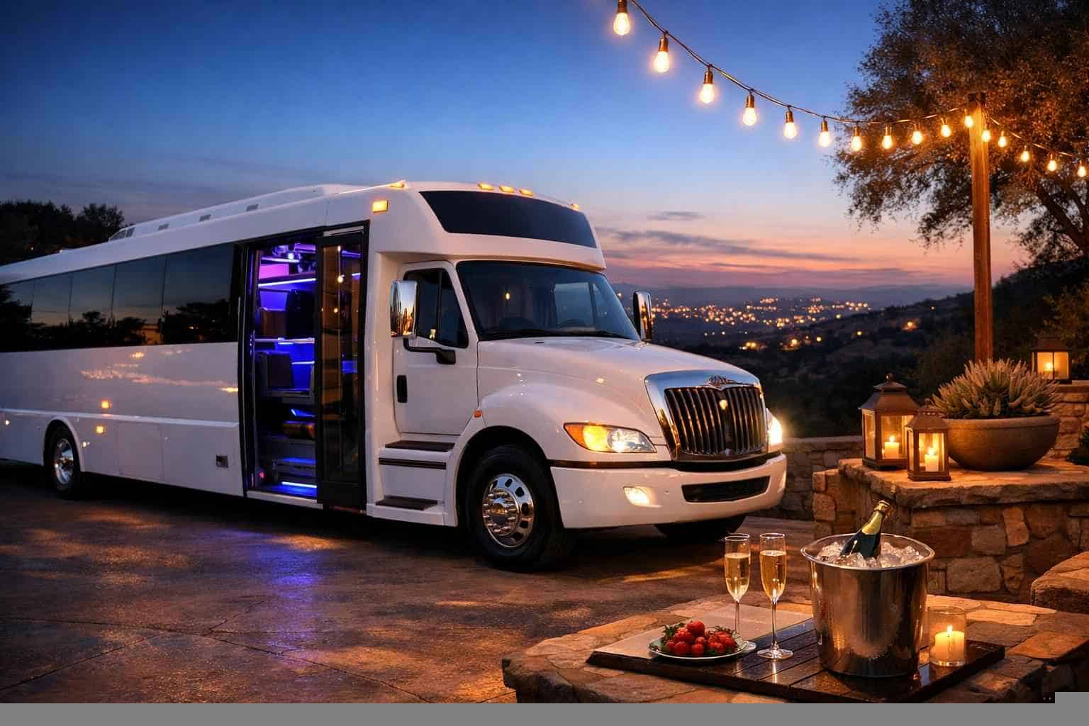 White Party Bus Service Helotes TX