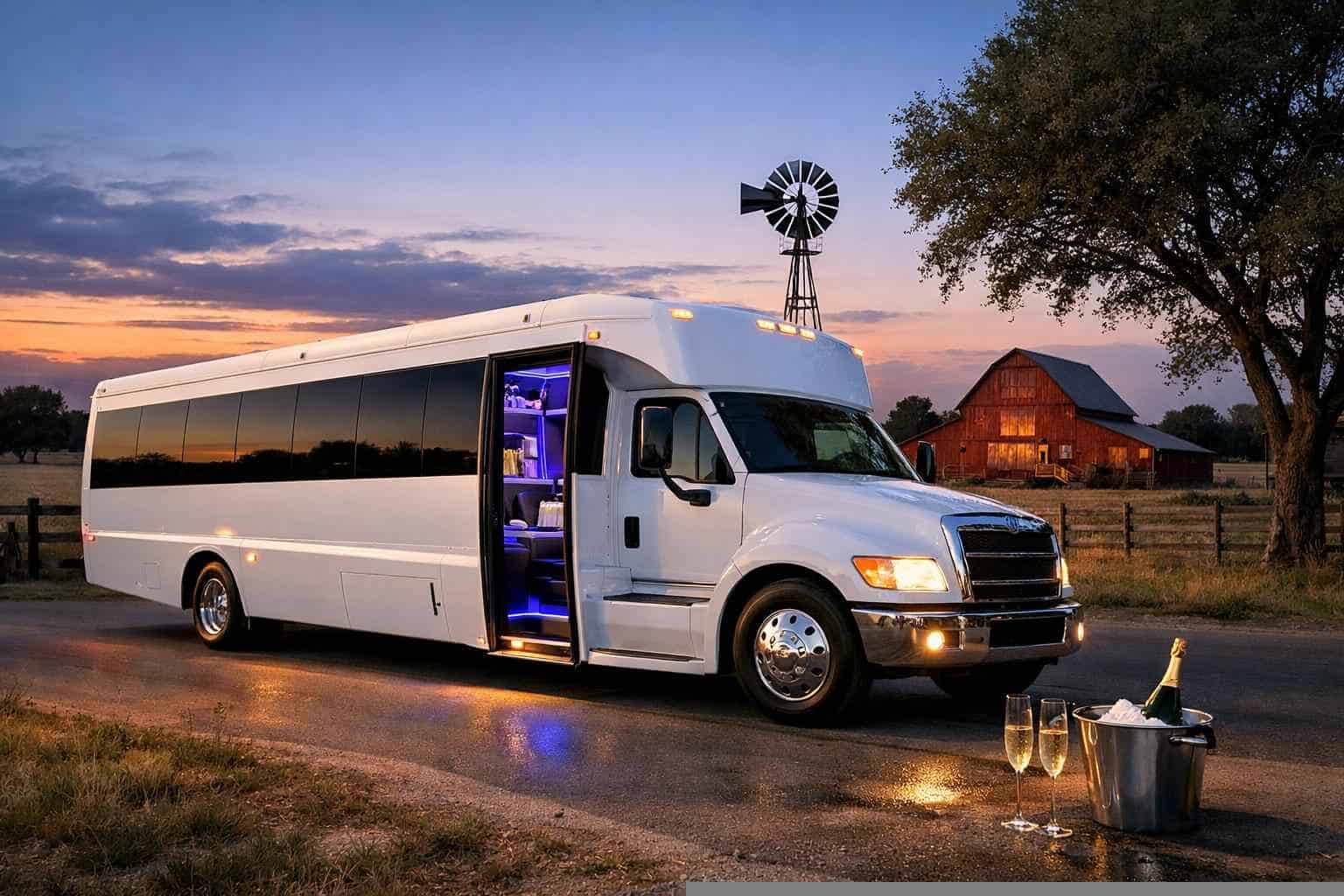 White Party Bus Service La Vernia TX