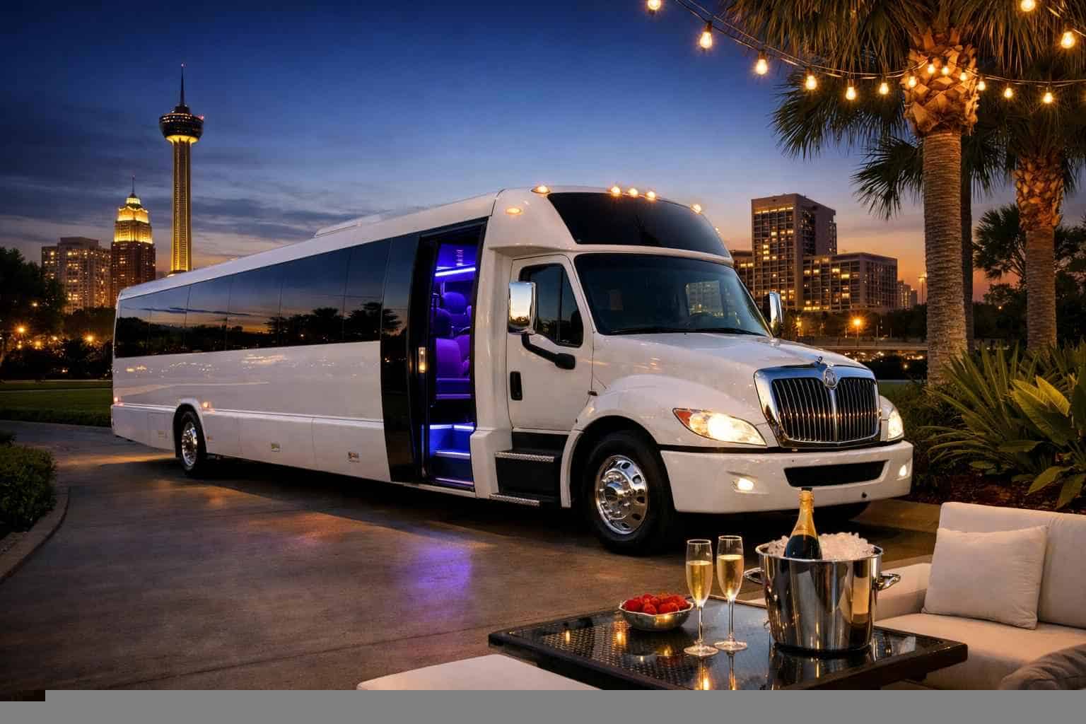 White Party Bus Service Leon Valley TX