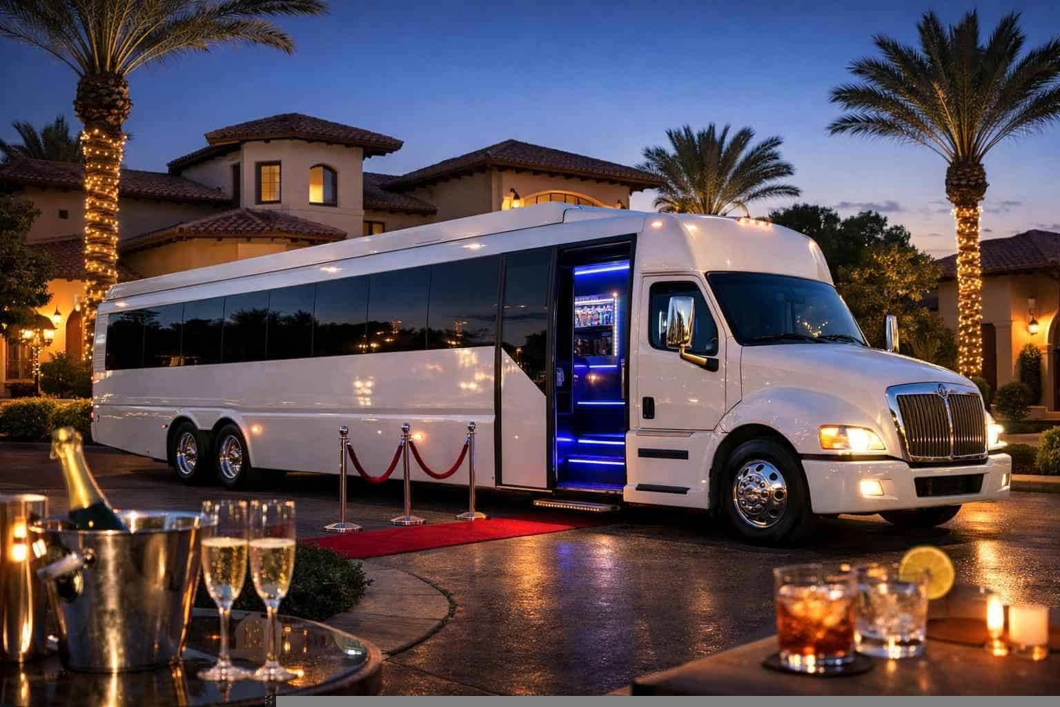 White Party Bus Service Selma TX