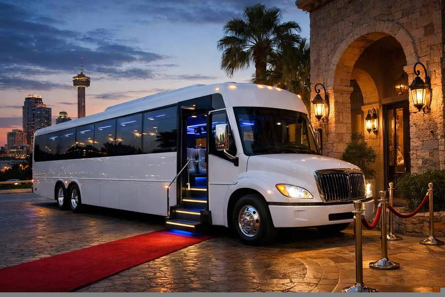 White Party Bus Service Windcrest TX