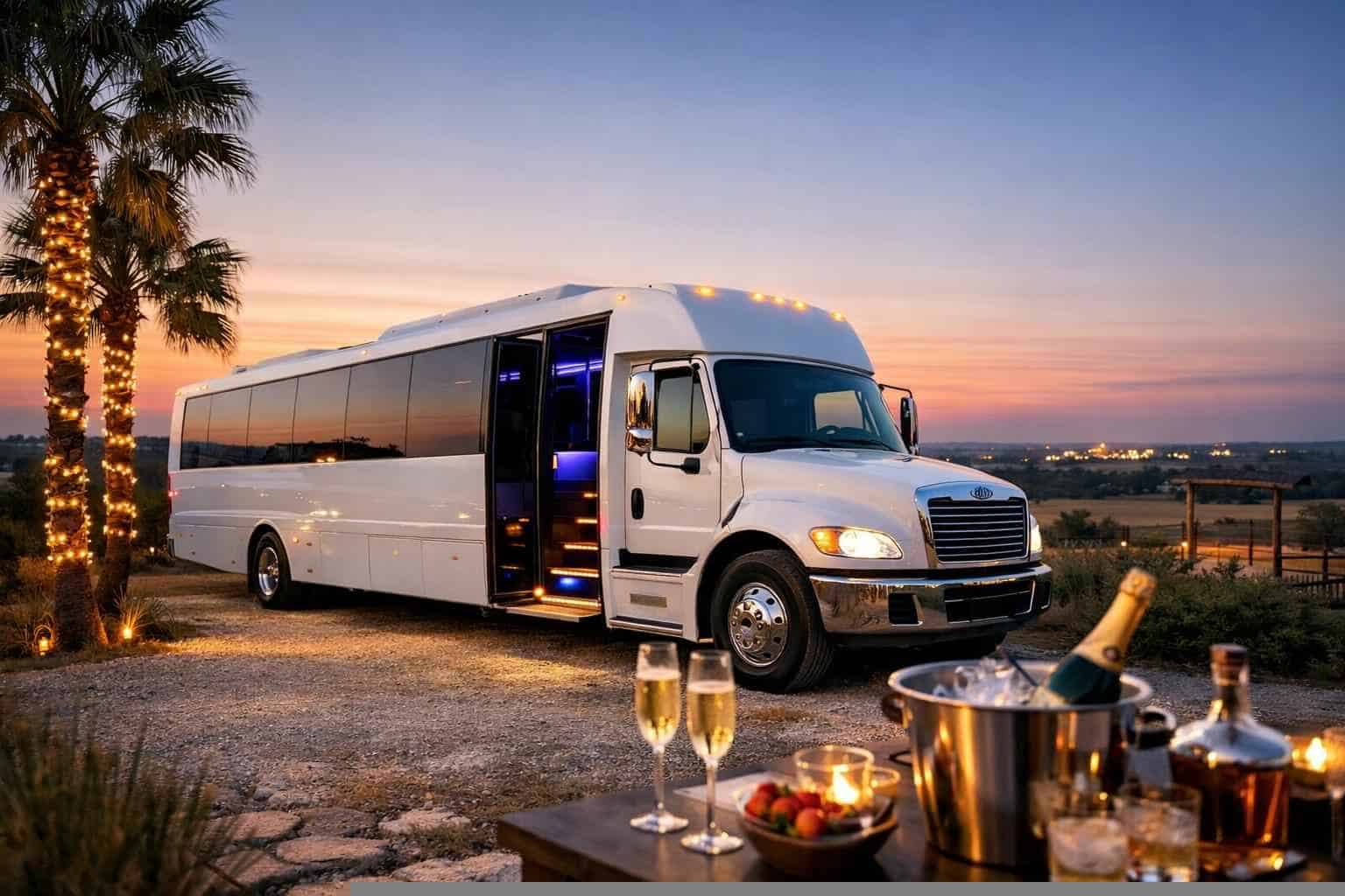 White Party Buses in La Vernia Texas