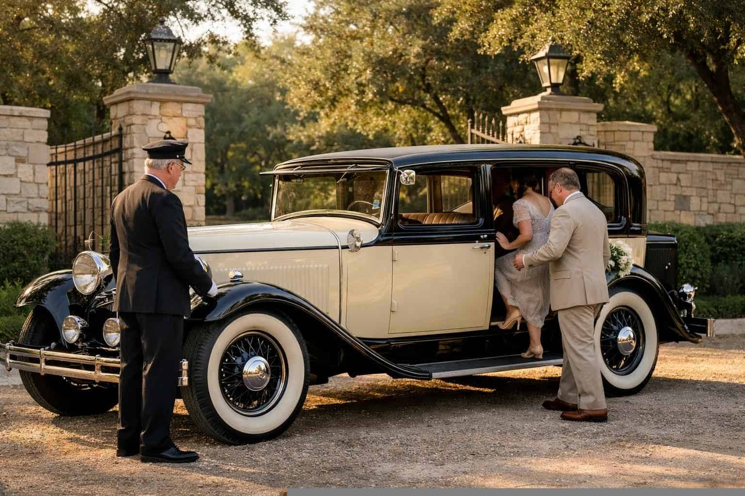 Windcrest Texas Antique Vehicle Rental with Driver