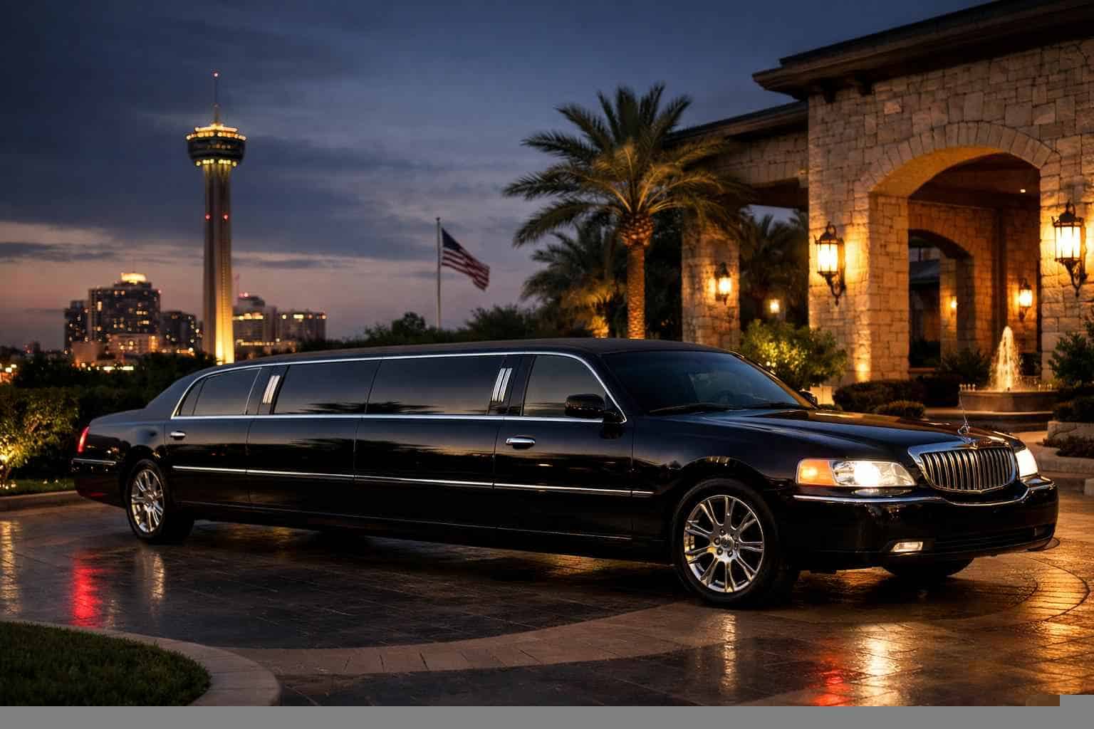 Windcrest Texas Black Limo Rental