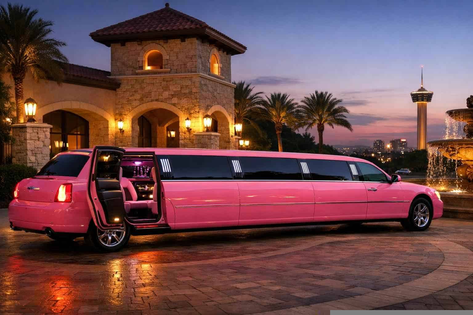 Windcrest Texas Pink Limo Rental