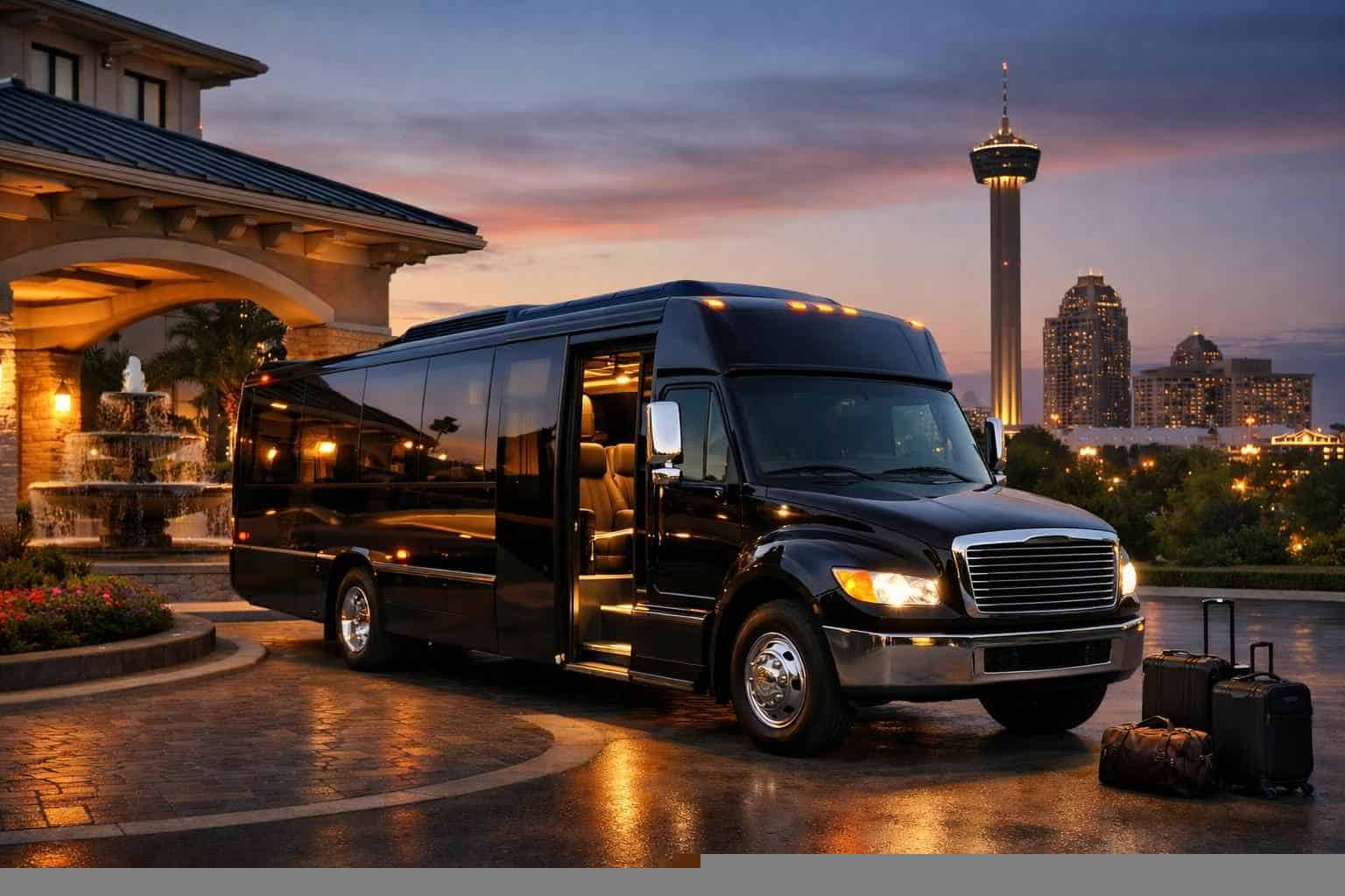 Windcrest Texas Shuttle Bus Rental