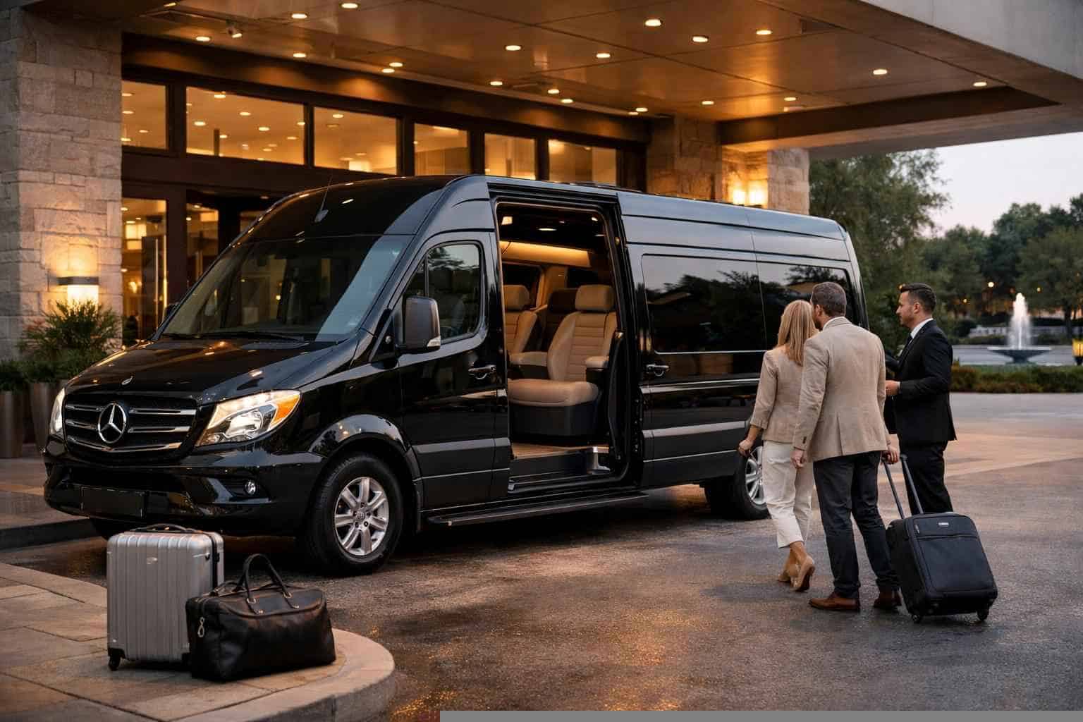 Windcrest Texas Sprinter Van Rental with Driver