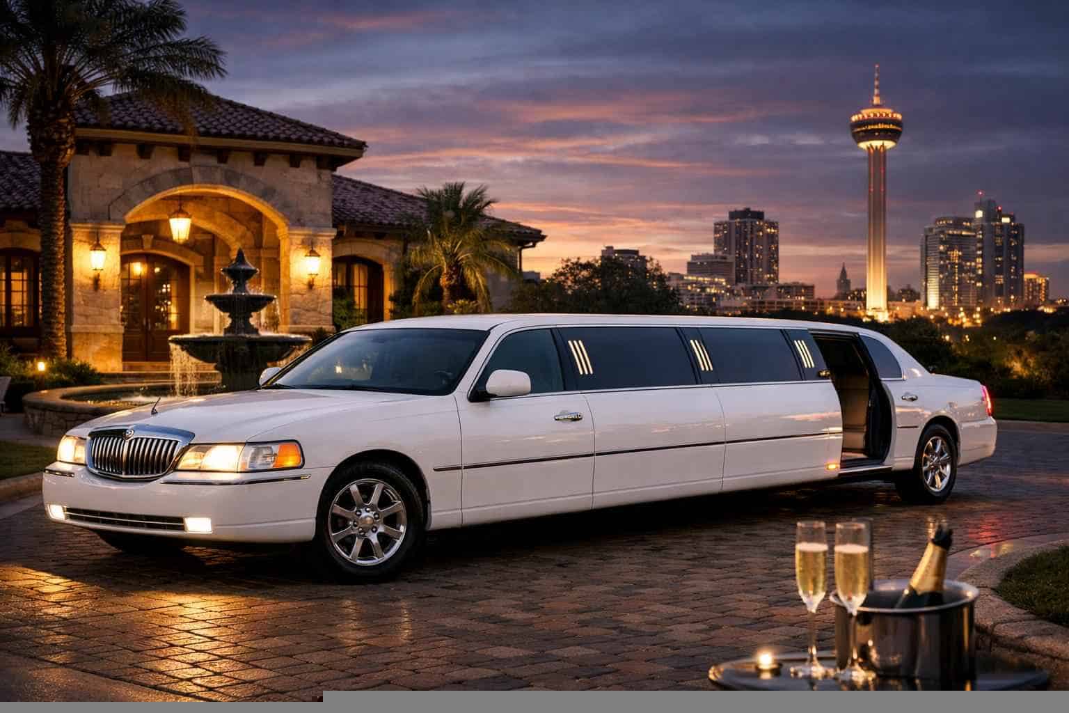 Windcrest Texas White Limo Rental