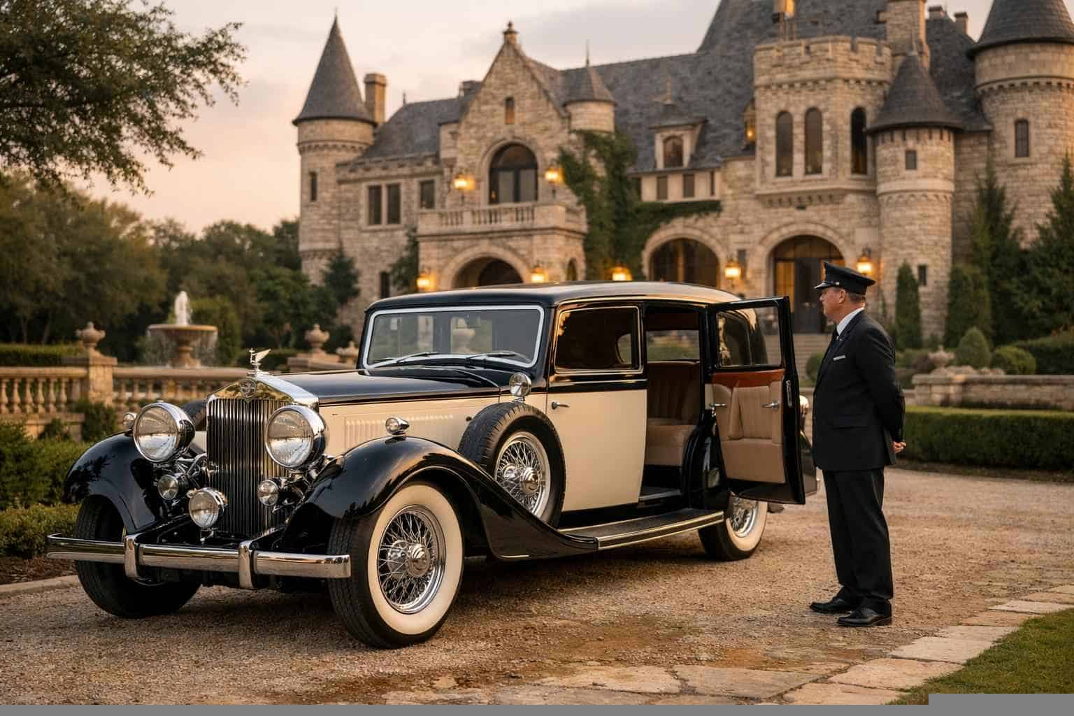 Antique Vehicle Rental with Driver Castle Hills TX