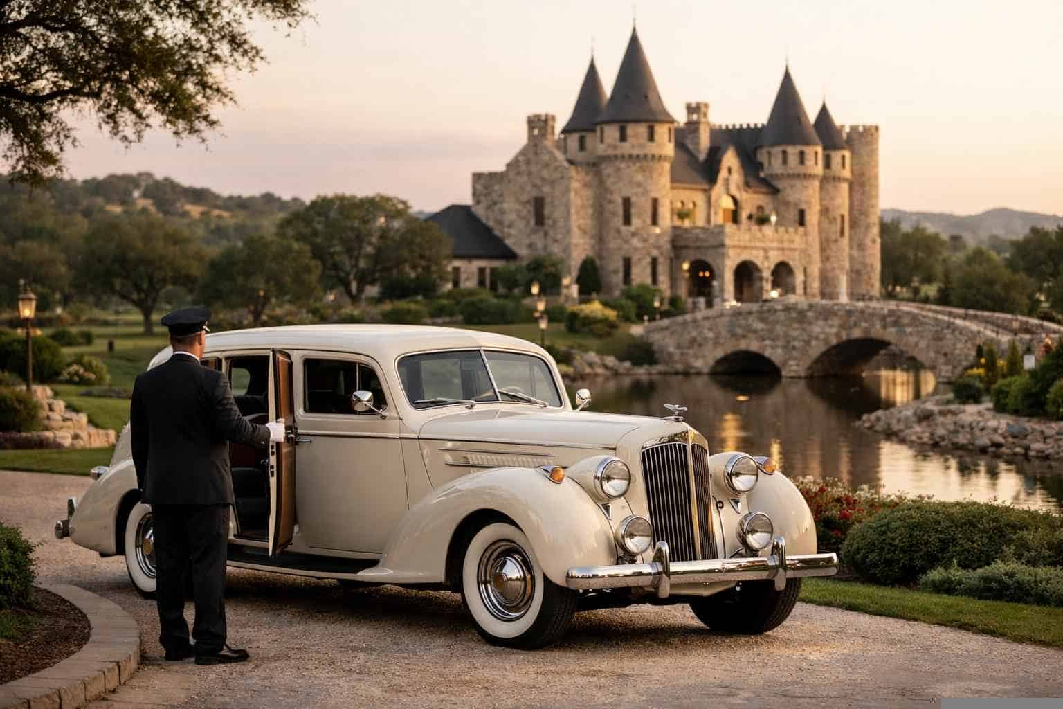 Antique Vehicle Rental with Driver Near Me Castle Hills TX