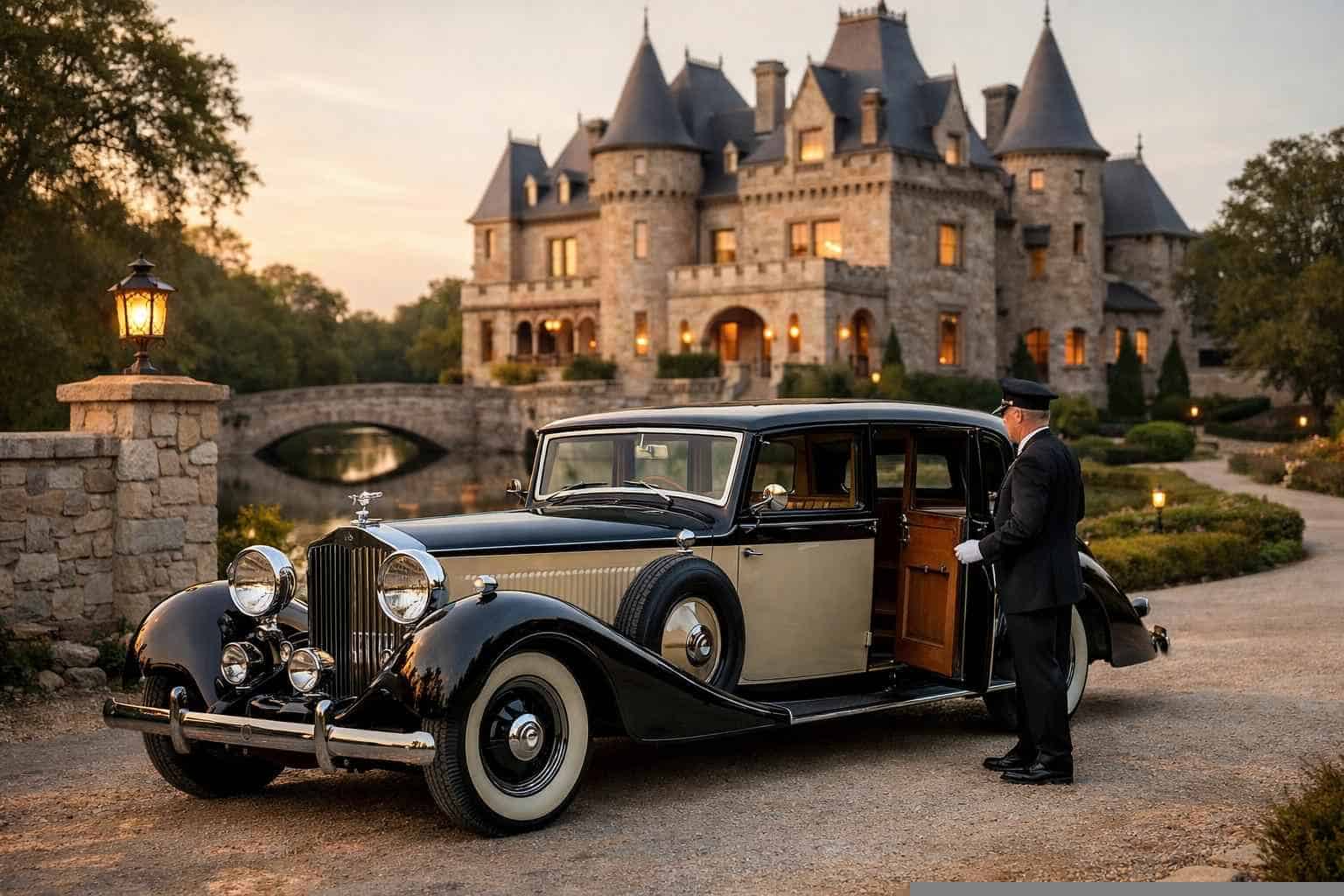 Antique Vehicle Service with Driver Castle Hills TX