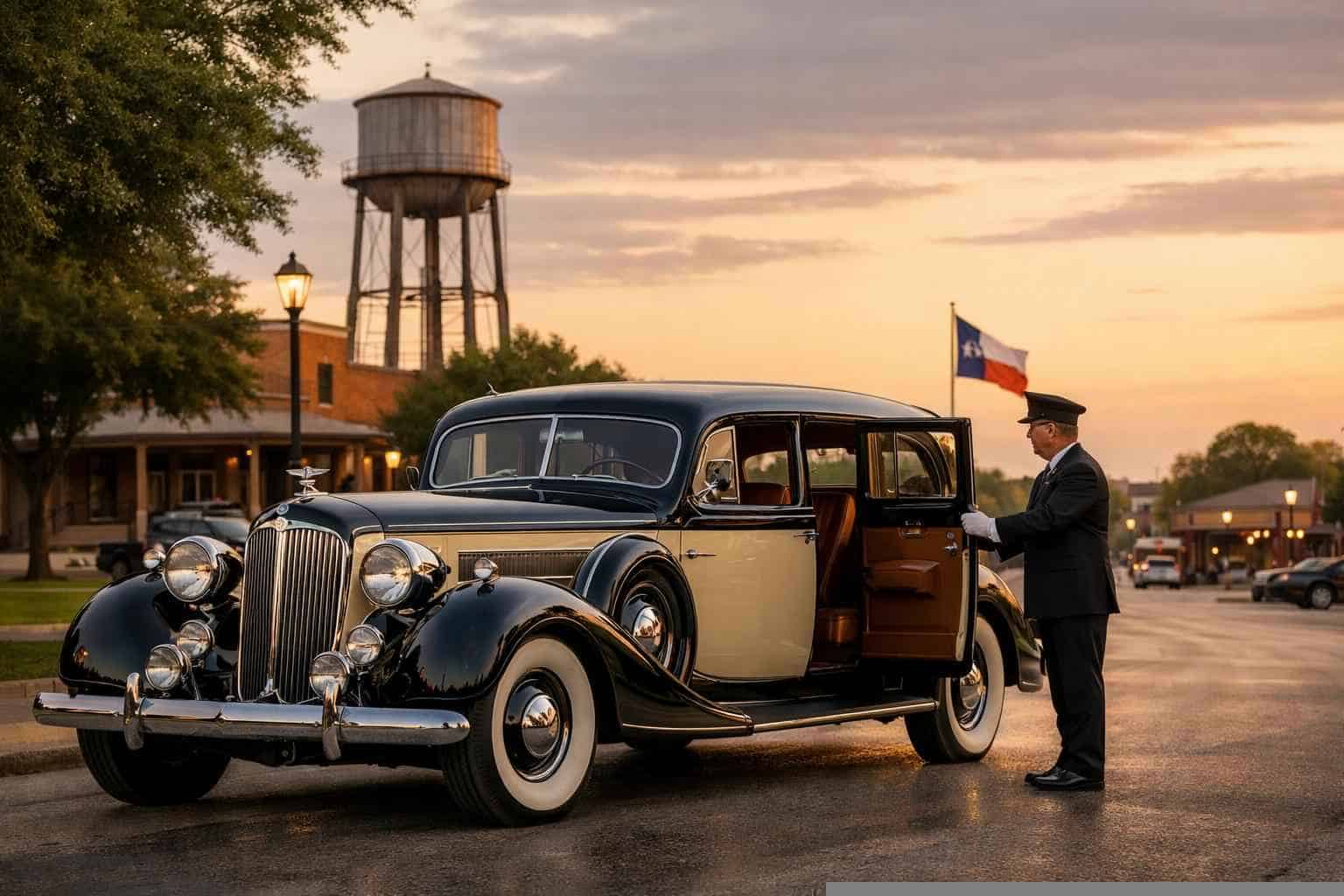 Best Antique Vehicle Rental with Driver in Kirby Texas