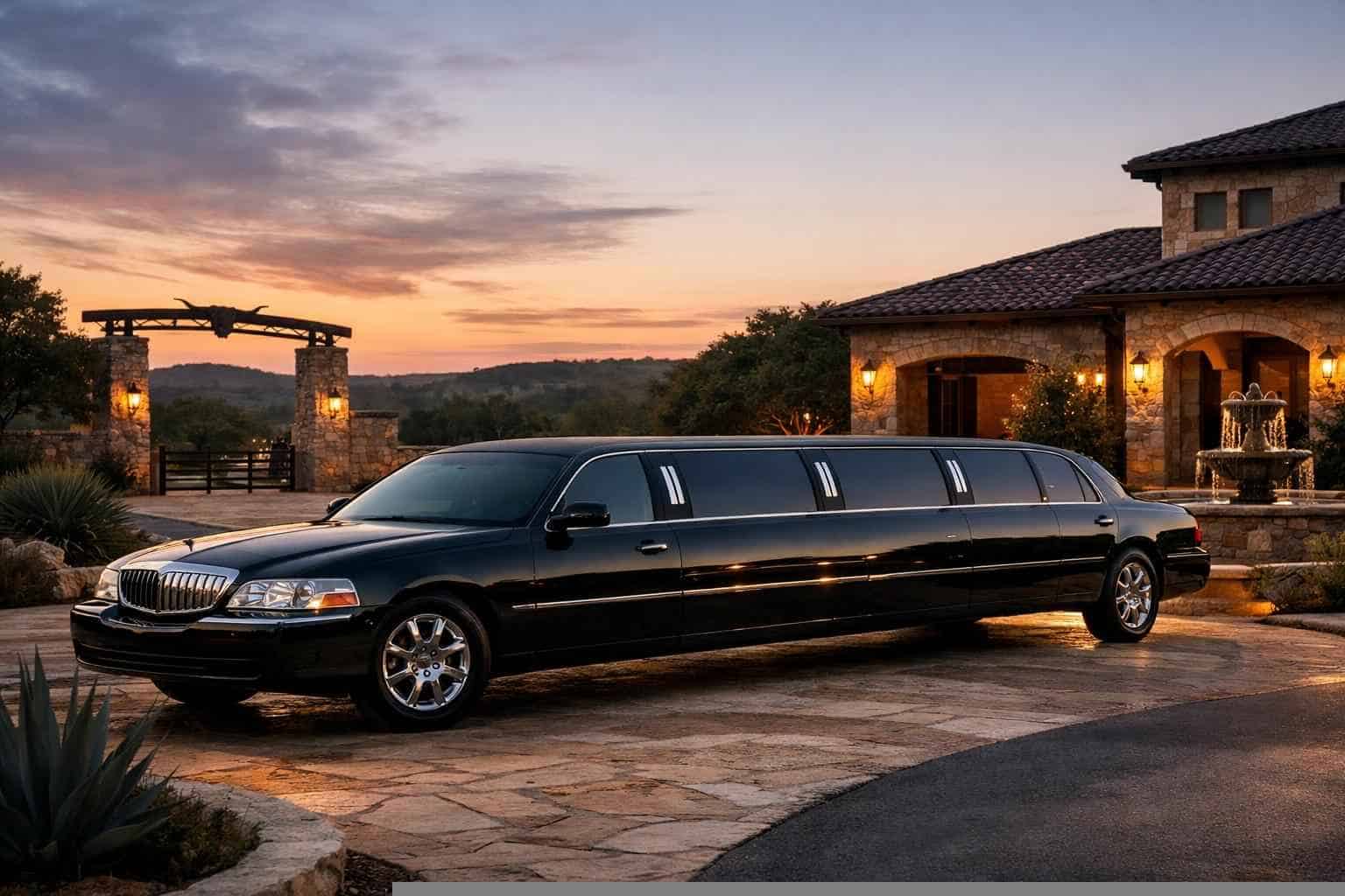Best Black Limo Rental in Bulverde Texas