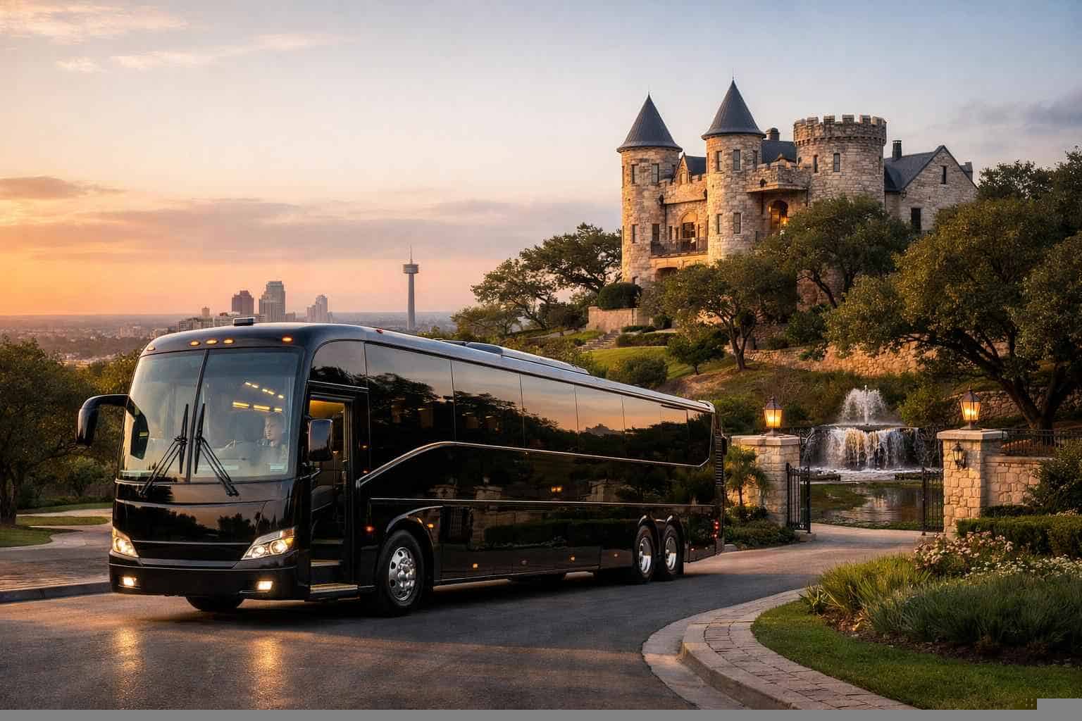 Best Bus Rental in Castle Hills Texas