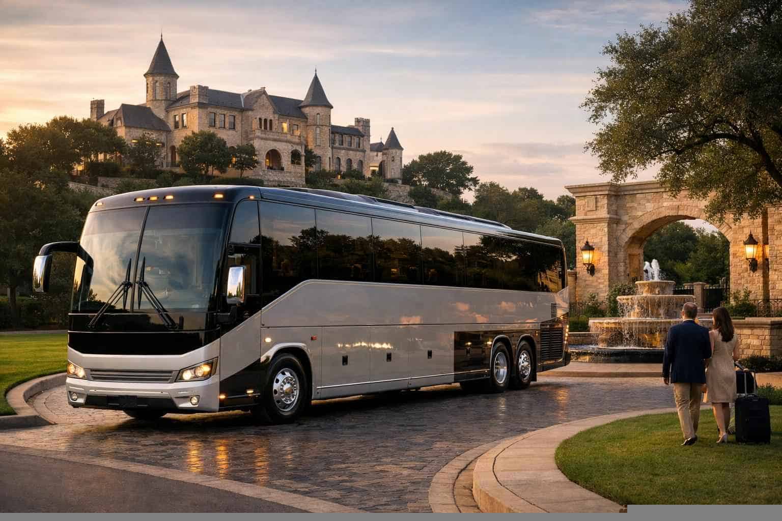 Best Charter Bus Rental in Castle Hills Texas