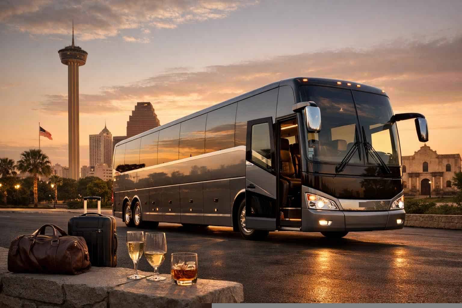 Best Charter Bus Rental In Kirby Texas