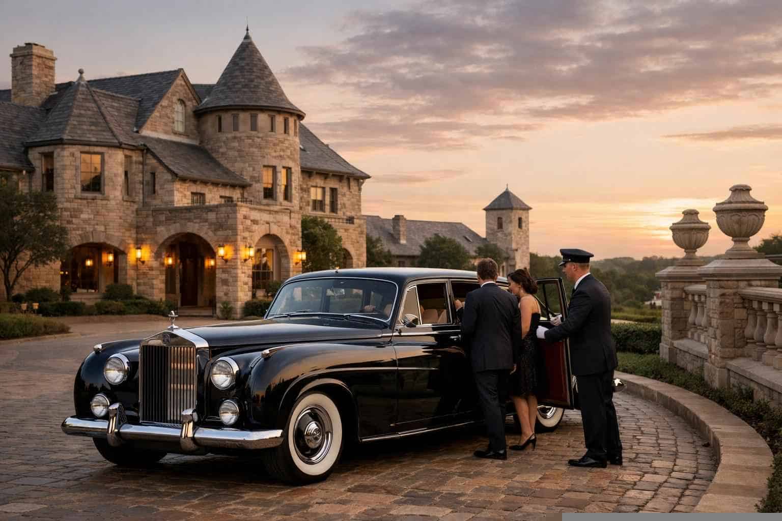 Best Classic Car Chauffeur Service in Castle Hills Texas