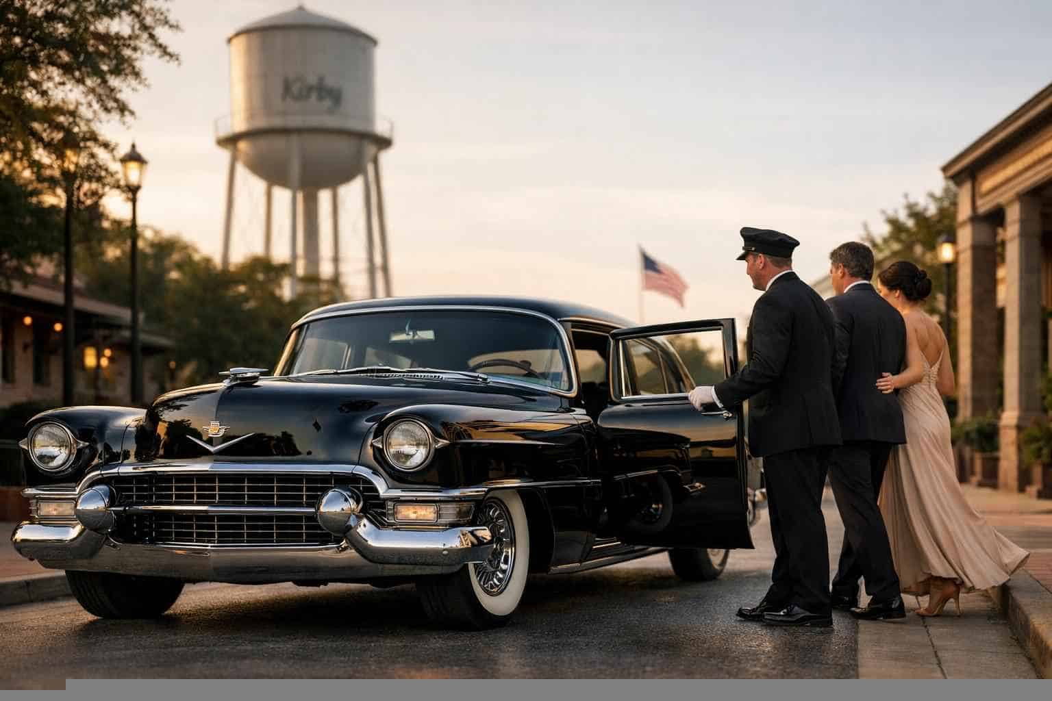 Best Classic Car Chauffeur Service in Kirby Texas