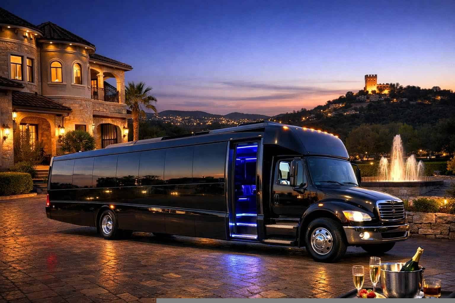 Best Limo Bus Rental in Castle Hills Texas
