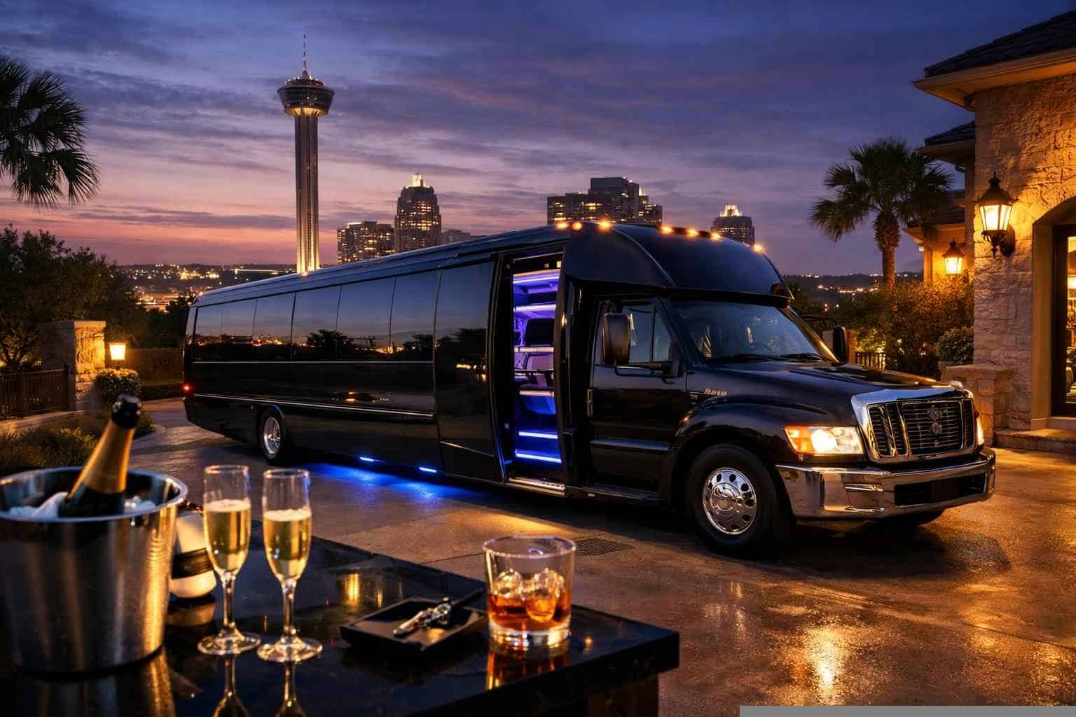 Best Limo Bus Rental in Kirby Texas
