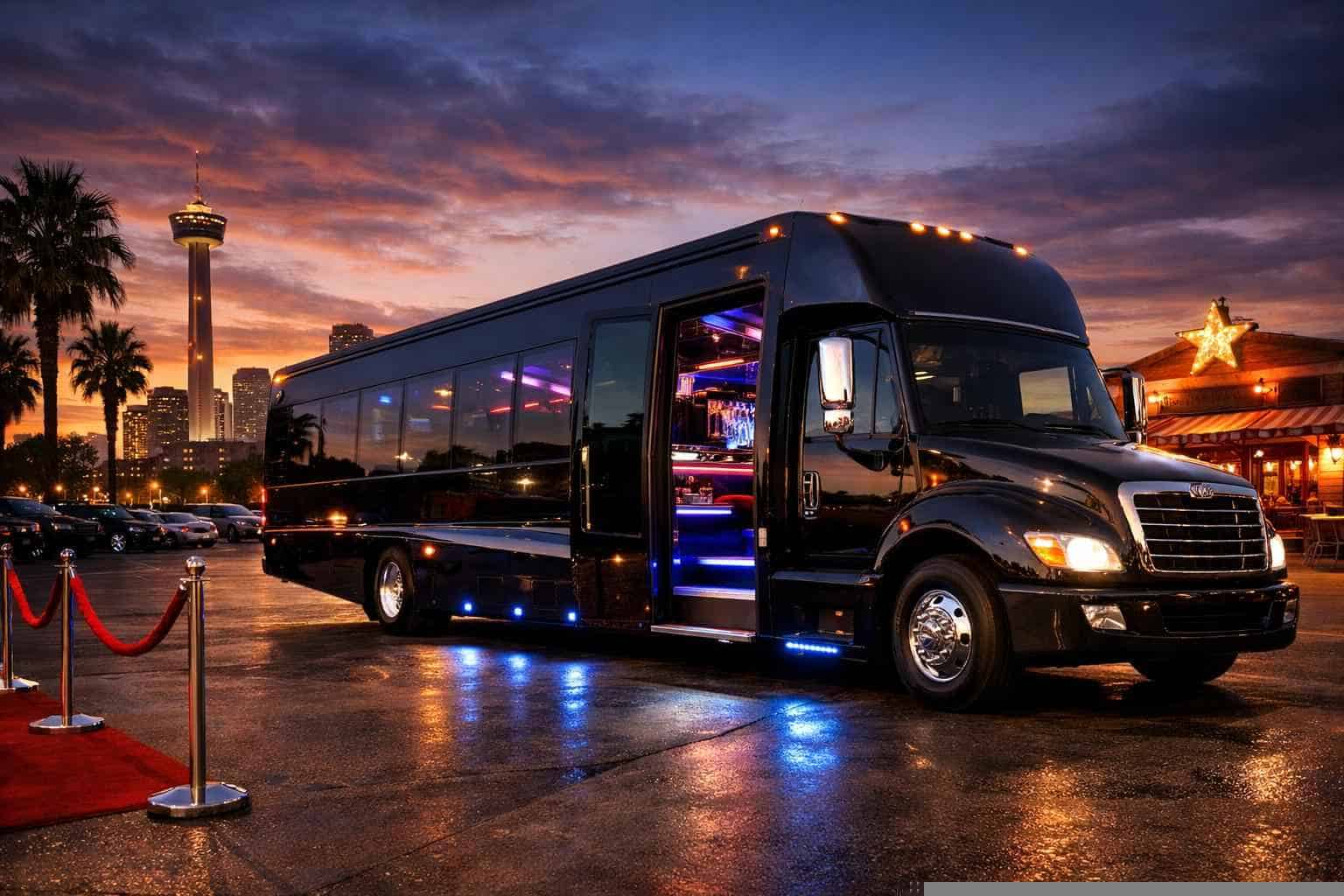 Best Party Bus Rental in Kirby Texas