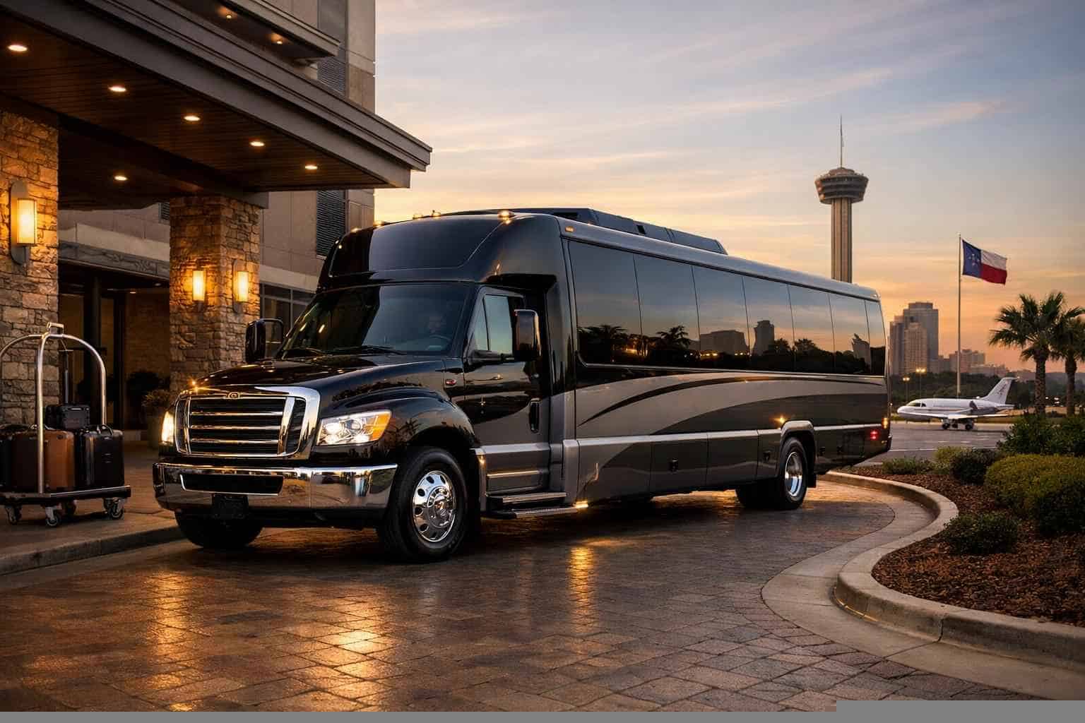 Best Shuttle Bus Rental in Kirby Texas