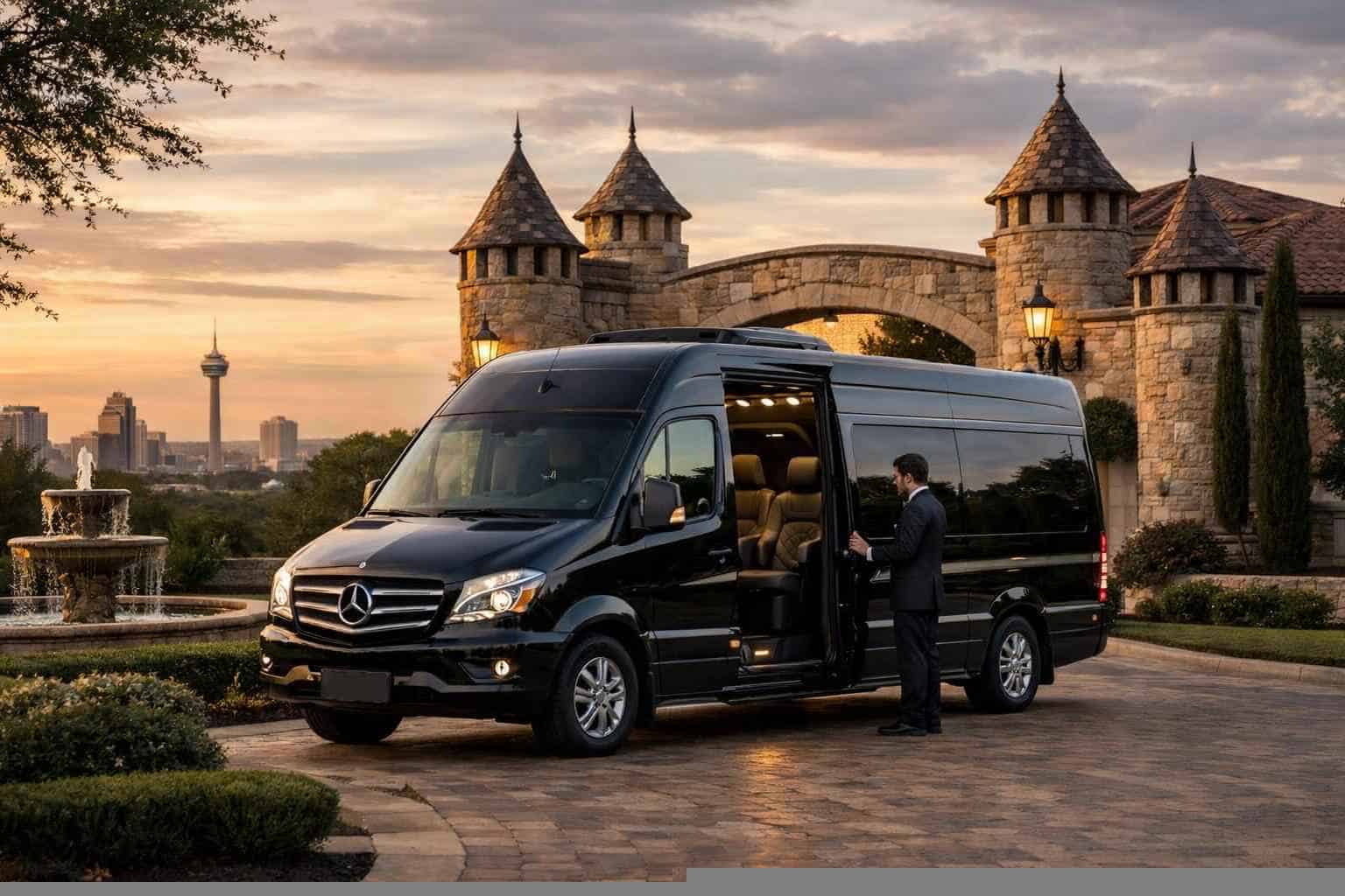Best Sprinter Van Rental with Driver in Castle Hills Texas
