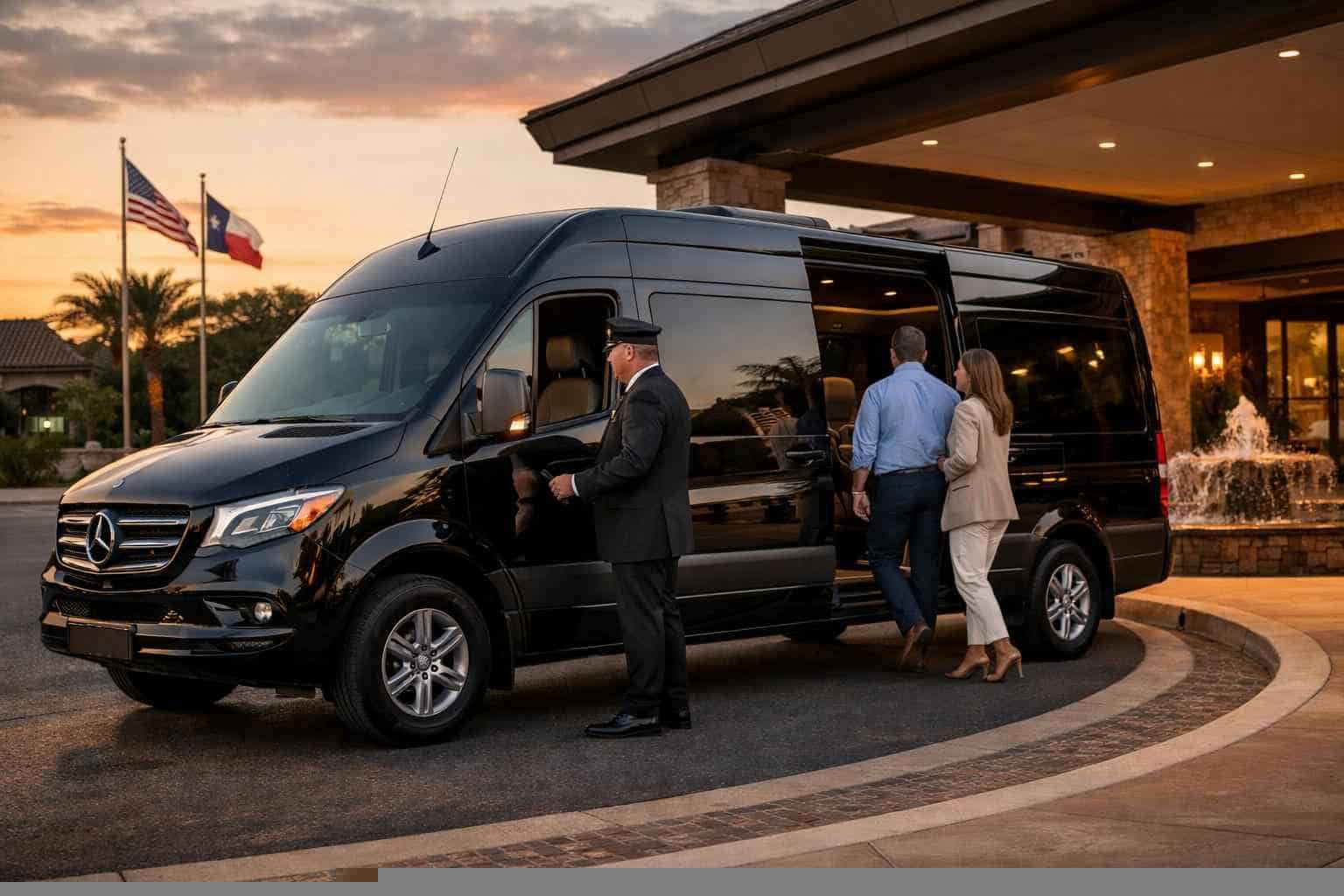 Best Sprinter Van Rental with Driver in Kirby Texas