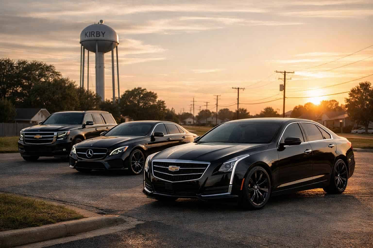 Black Cars in Kirby Texas