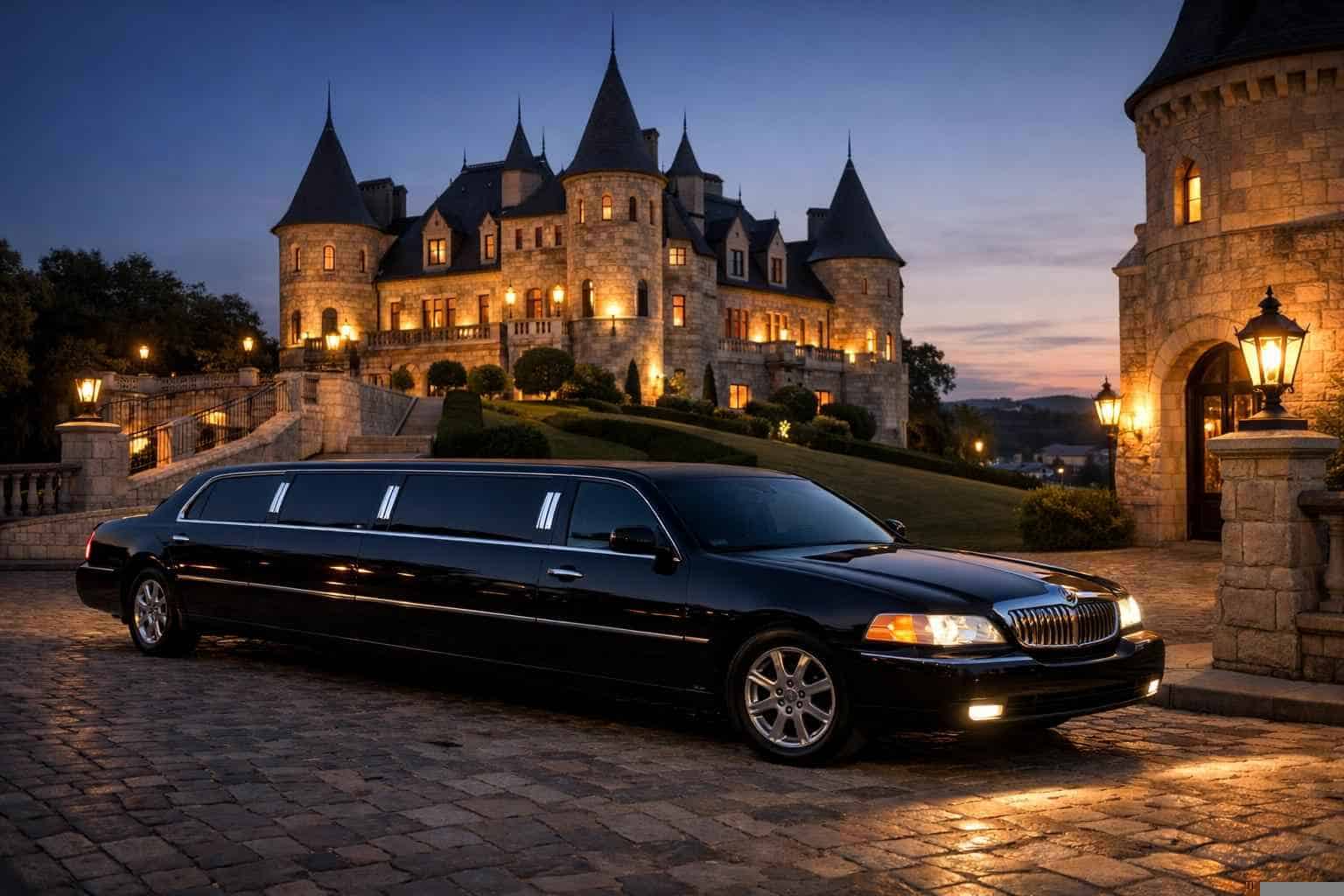 Black Limo Rental Castle Hills TX