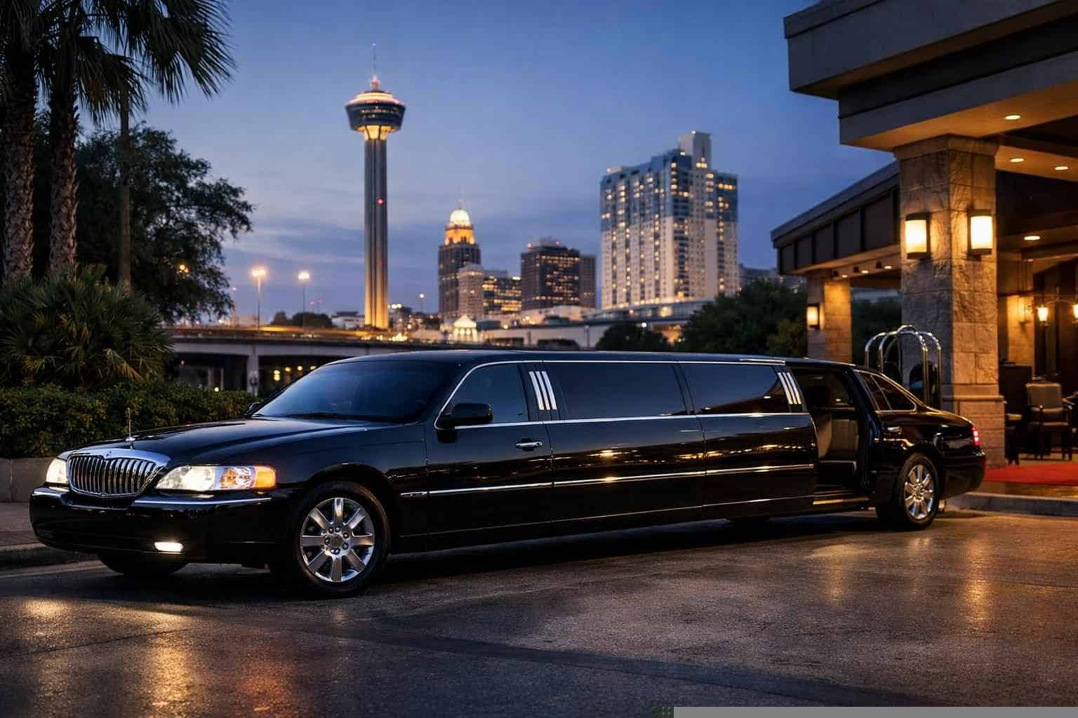 Black Limo Rental Kirby TX
