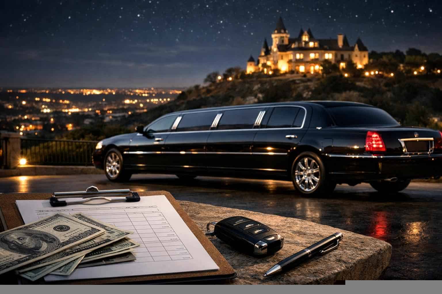 Black Limo Rental Prices in Castle Hills TX