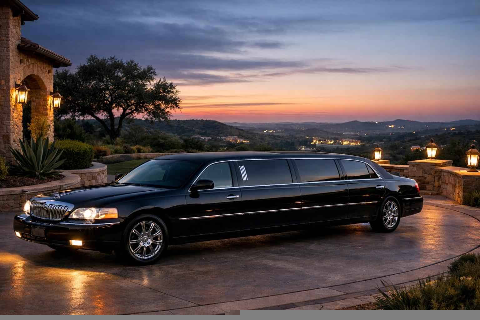 Black Limo Rental Services in Bulverde Texas