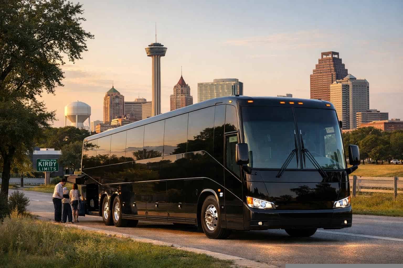 Bus Rental Near Me Kirby TX