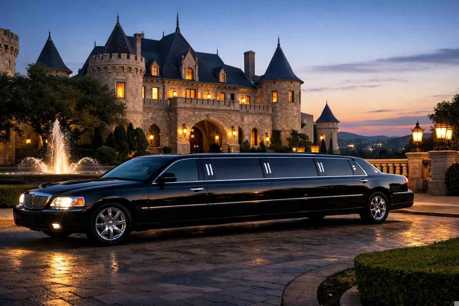 Castle Hills Texas Black Limo Rental