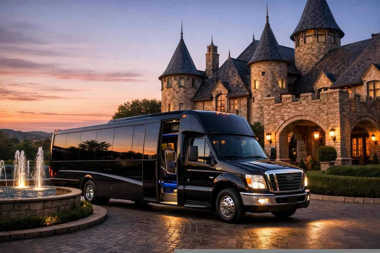 Castle Hills Texas Shuttle Bus Rental