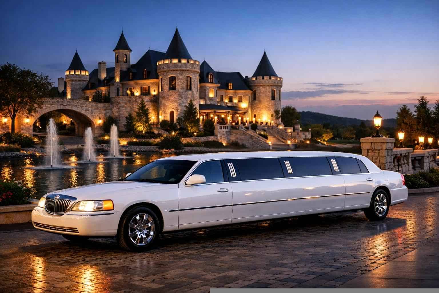 Castle Hills Texas White Limo Rental