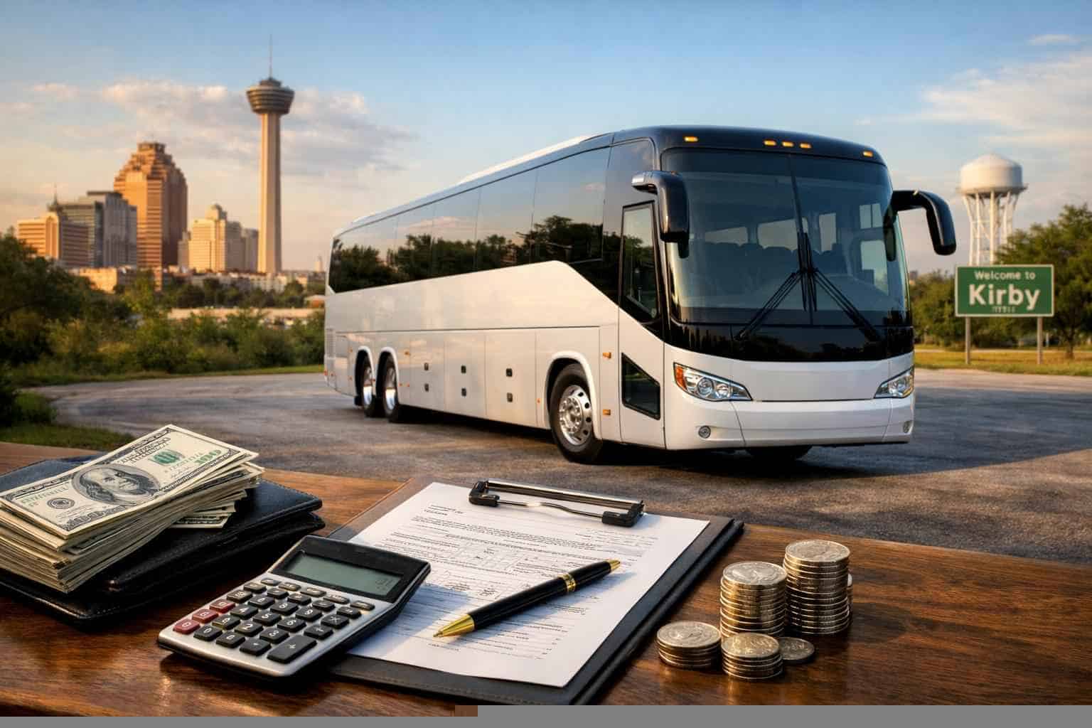 Charter Bus Rental Prices In Kirby TX