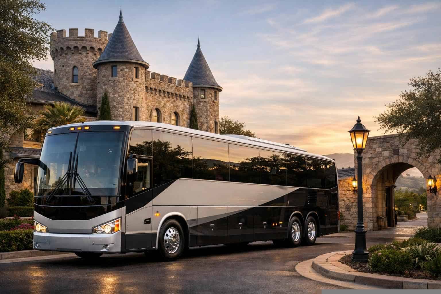 Charter Bus Rental Services in Castle Hills Texas
