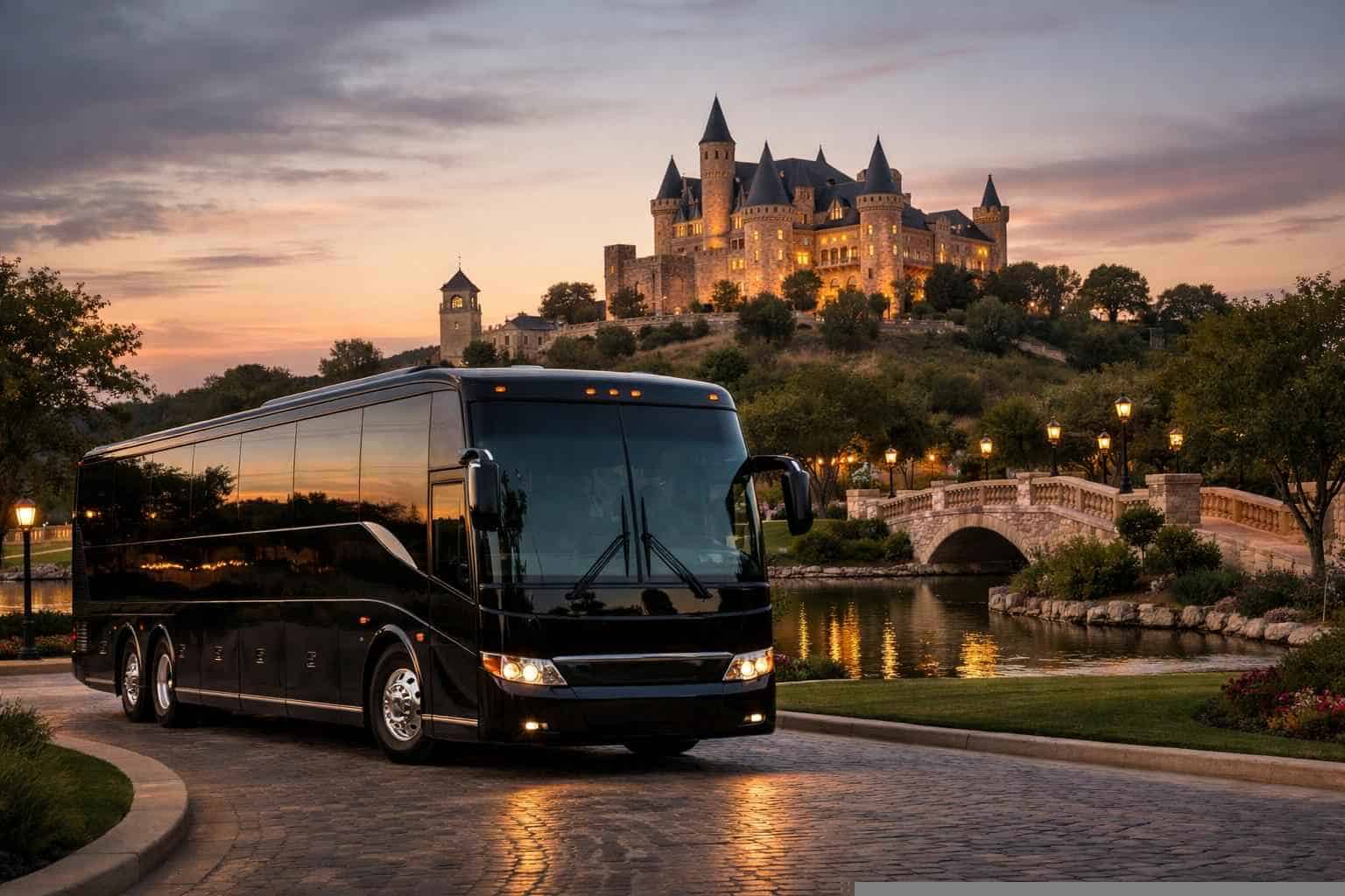 Charter Bus Service Castle Hills TX