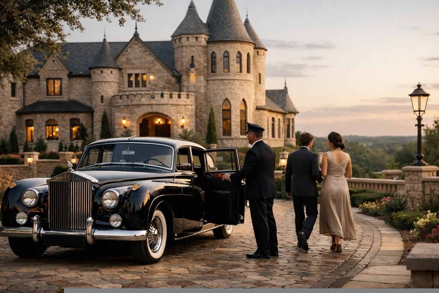 Classic Car Chauffeur Service Castle Hills TX