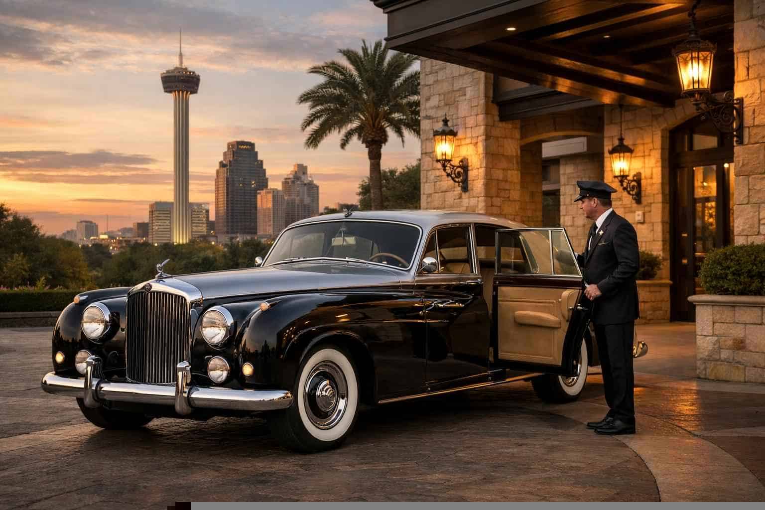 Classic Car Chauffeur Service Kirby TX