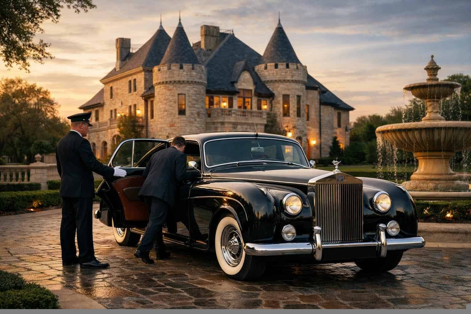 Classic Car Chauffeur Service Services in Castle Hills Texas
