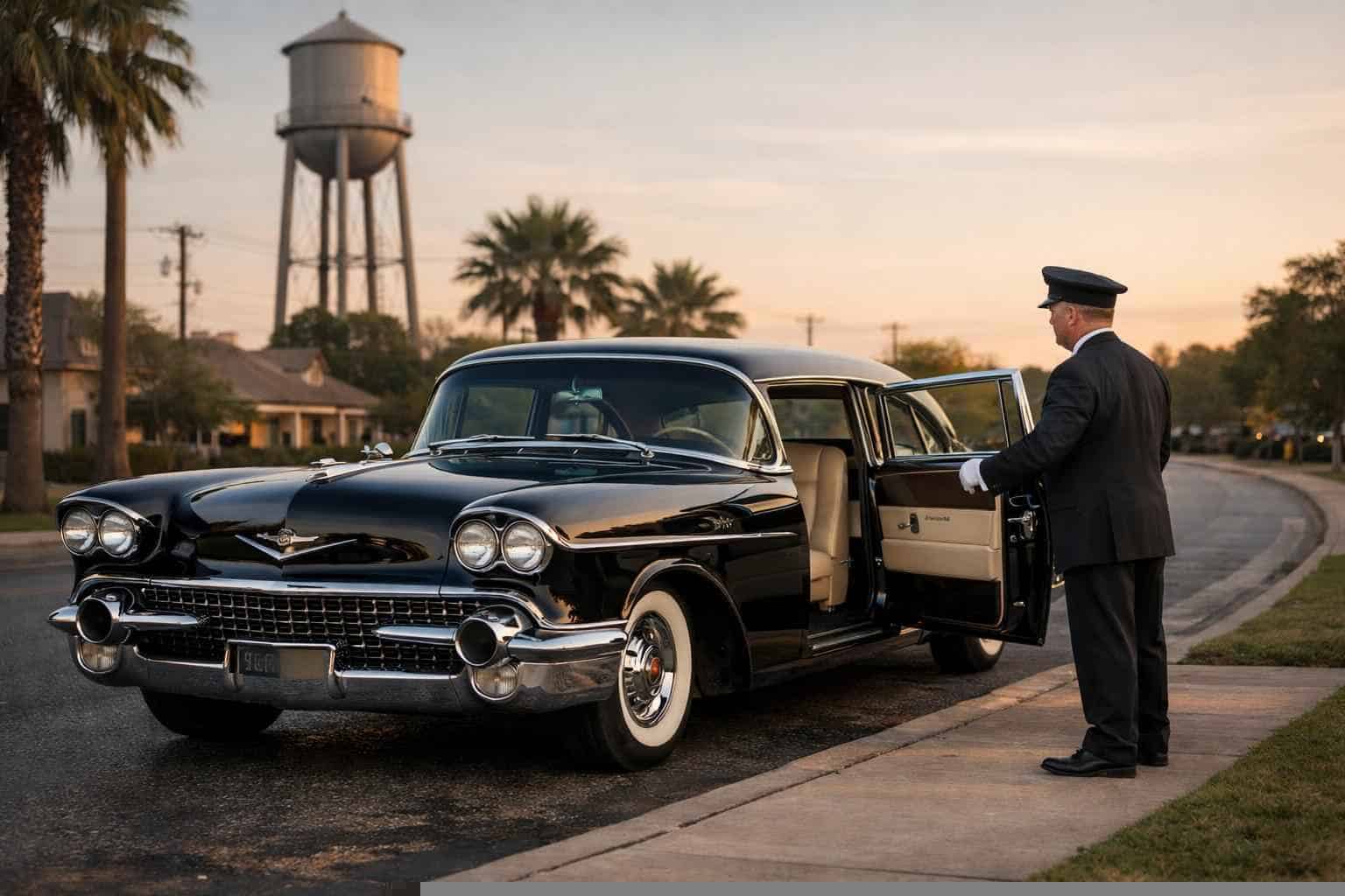 Classic Cars with Chauffeur in Kirby Texas