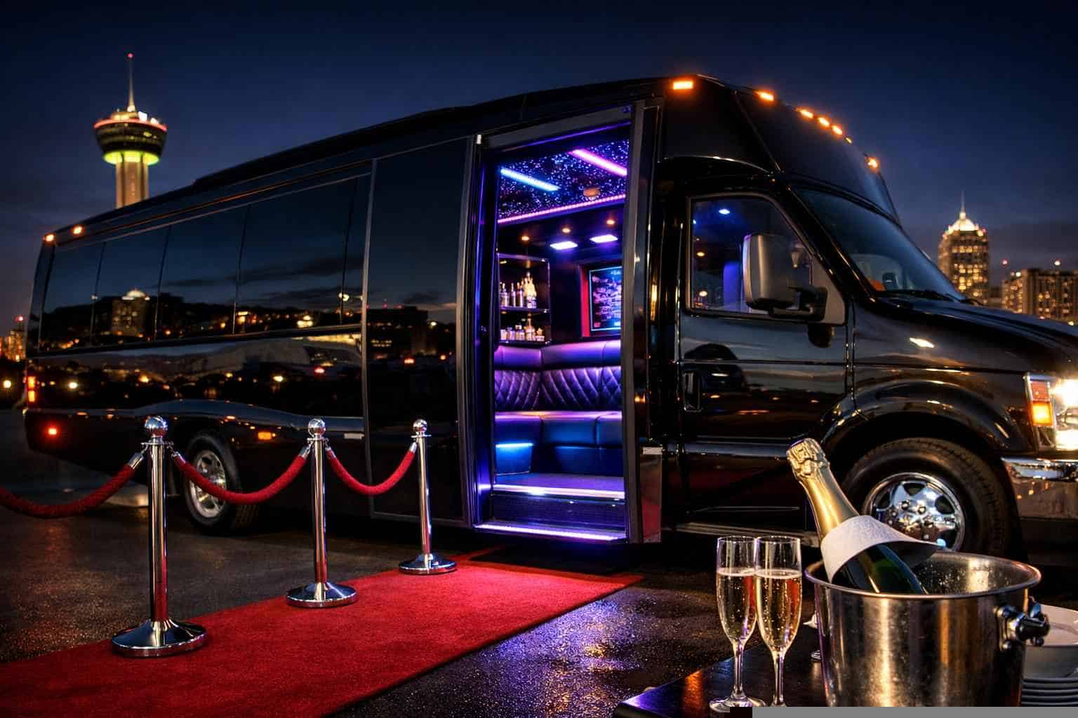 Kirby Texas Party Bus Rental