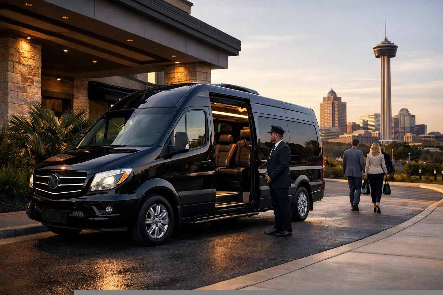 Kirby Texas Passenger Van with Driver