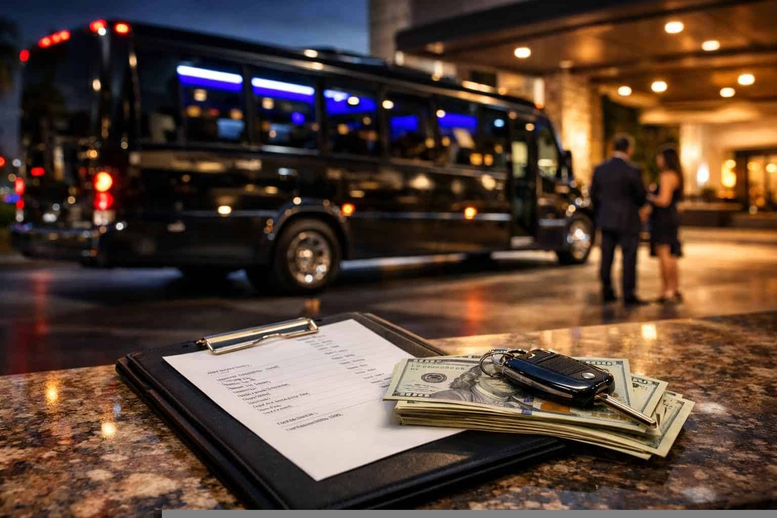 Limo Bus Rental Prices in Kirby TX