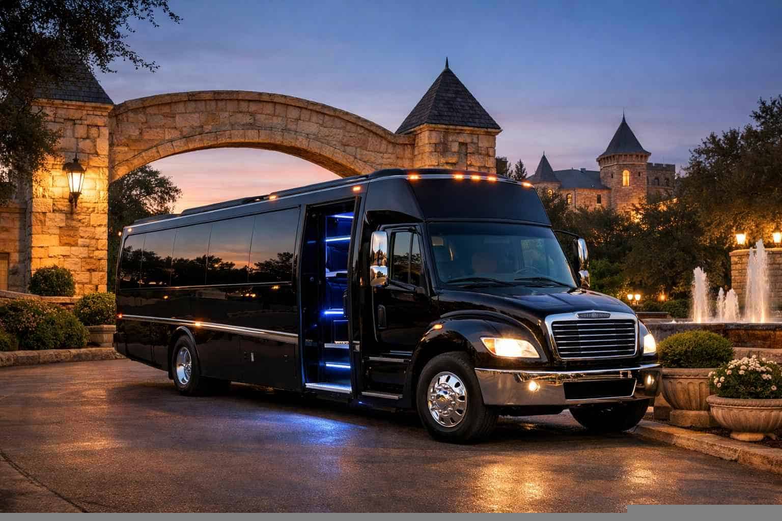 Limo Bus Rental Services in Castle Hills Texas